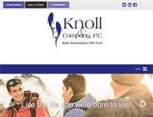 Tablet Screenshot of knollcpa.com